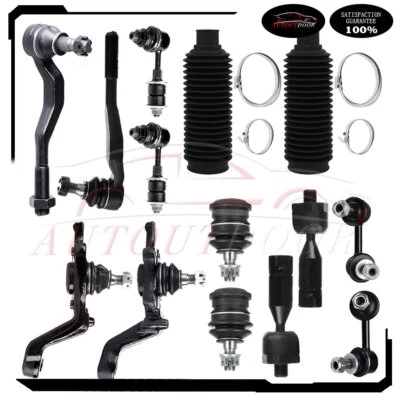 Front Upper Lower Ball Joint Sway Bar Tie Rod Fit For 2001-2004 Toyota Tacoma - Изображение 1 из 4