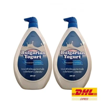 2x Mistine Loción Blanqueadora Yogur Búlgaro Suave Cuerpo Natural 500ml Foto 1 de 4