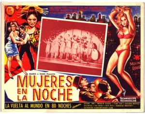 Original MUJERES EN LA NOCHE (Women in the Night) Mexican Lobby Card (1948)  - Picture 1 of 1
