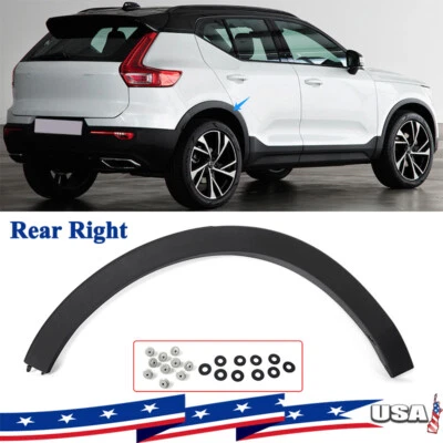 For 2018-24 Volvo XC40 Rear Right Fender Molding Trim Wheel Arch Cover 31448329 - Изображение 1 из 4