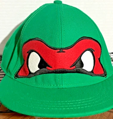 Teenage Mutant Ninja Turtles Nickelodeon Fitted Cap/Hat Size S/M Flatbill - Image 1 of 4