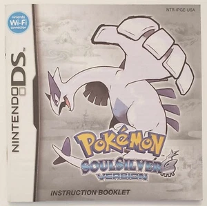Pokémon Soul Silver (DS, 2009) Manual only - Picture 1 of 2