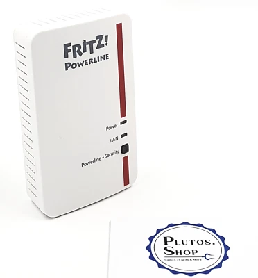 AVM FRITZ Powerline 1000e Gigabit Netzwerk LAN 1200Mbps Adapter Powerlan dlan - Bild 1 von 3