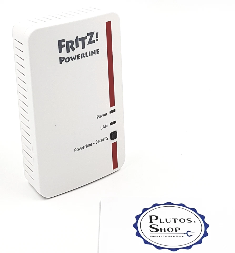 AVM FRITZ Powerline 1000e Gigabit Netzwerk LAN 1200Mbps Adapter Powerlan dlan - Bild 1 von 2