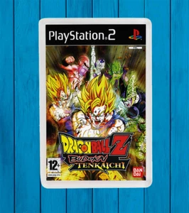 DRAGON BALL Z BUDOKAI TENKAICHI PLAYSTATION 2 PS2 FRIDGE MAGNET IMAN - Imagen 1 de 1