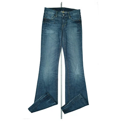 Citizens Of Humanity Mujer Vaqueros Stretch Boot-Cut Recortado W26 L34 Azul Neu - Imagen 1 de 4