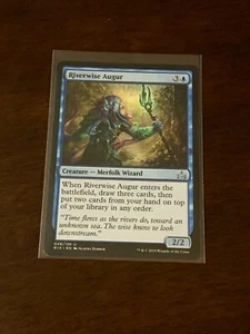 Magic the Gathering Rivals of Ixalan Riverwise Augur - Picture 1 of 2