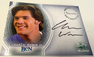 Buffy the Vampire Slayer Charlie Weber signed Trading Card Autogramm - Bild 1 von 3