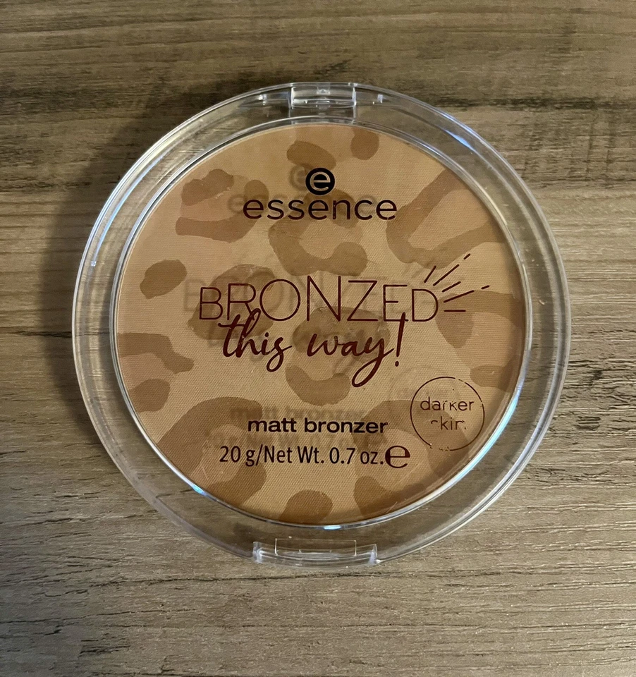 Essence BRONZED this way! Matt Bronzer 02 Roar‘ing Sun Darker Skin 20g NEU - Bild 1 von 1