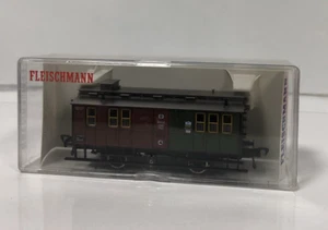 Fleischmann H0 No. 5820 vagón de mercancías embalaje original - Imagen 1 de 2