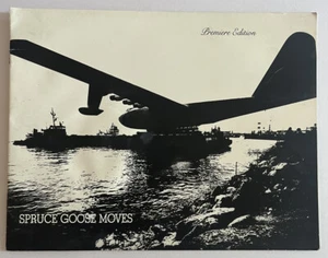 The Spruce Goose Moves Folleto Documentos Moving Airplane Edición Estreno 1982 - Imagen 1 de 11