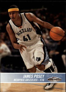 2004-05 Hoops Memphis Grizzlies Basketball Card #57 James Posey