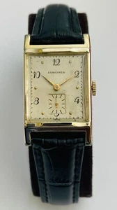 Antique Vintage Longines Watch Swiss Geneva Montreal 10K Gold Filled Serviced - Picture 1 of 21