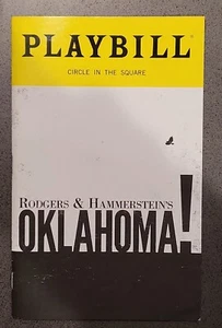 Oklahoma Mar 2019! Gafas de Broadway Playbill CIRCLE IN THE SQUARE THEATRE NYC Will - Imagen 1 de 6