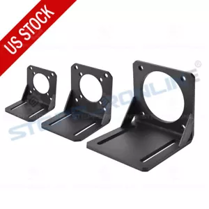 Nema 17/23/34 Stepper Motor Mounting Bracket Steel Holder for 3D Printer CNC DIY - Picture 1 of 26
