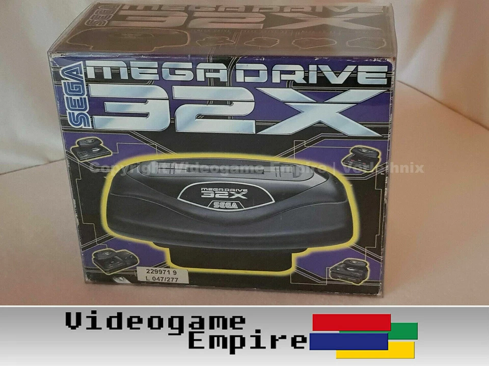 GAMEGUARD 1x Funda Protectora para Sega Mega Drive 32X Consolas Embalaje Funda Caja Protector