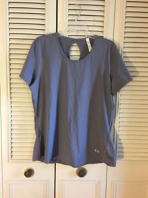 Mujeres Under Armour Cool Switch Heat Gear Camisa Atlética Ajustada Gris XL NUEVO Foto 1 de 4