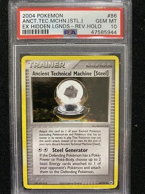EX Hidden Legends Ancient Technical Machine Steel Reverse Holo 86/101 PSA 10 - Image 1 of 2