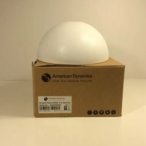 Montaje colgante blanco exterior American Dynamics 3/4", serie Discover, ADCDMPEND - Imagen 1 de 2