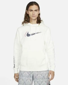 Nike Sportswear Club Men's Pullover Hoodie | Sail | Size: 2XL - Picture 1 of 7