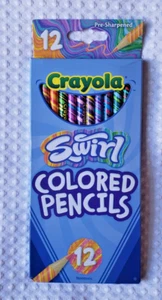 Crayola Swirl Colored Pencils 12 Count - Picture 1 of 2