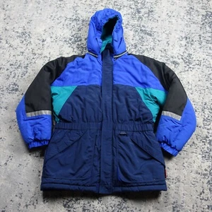 VINTAGE Pacific Trail Jacket Youth Large 14 16 Kids Puffer Puff Rain Coat Parka - Picture 1 of 10