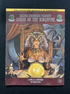 Master Dungeons Presents Curse of the Kingspire Adventure Module Unused - Picture 1 of 2