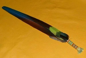 Ara Heilung Gebet Feder Peyote Stich Hausaltar Heilige Medizin Zeremonien - Bild 1 von 7