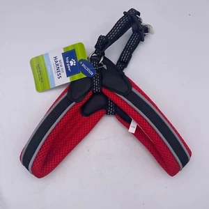 Top Paw New Fit Harness Size Small Reflective Red & Black Small Dog - Picture 1 of 7