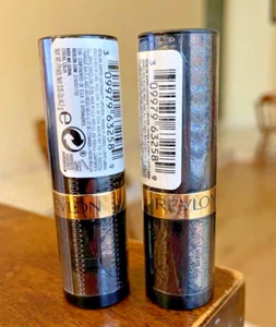 lot of 2 Revlon Super Lustrous Lipstick Creme 750 KISS ME CORAL labial mujer - Picture 1 of 6