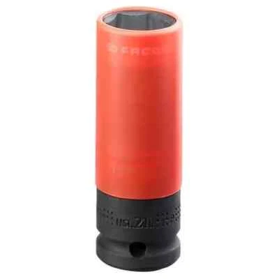 Facom 1/2" Drive Reinforced Impact Socket for Alloy Wheels Metric 21mm - Image 1 of 2