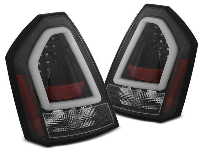 LED LUCI POSTERIORI LDCH19 CHRYSLER 300C Berlina 2005 2006 2007 2008 Nero Foto 1 de 1