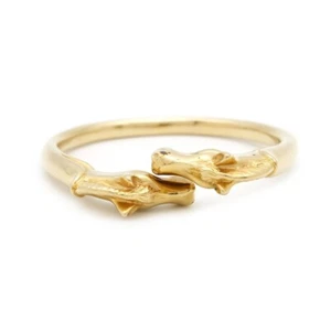 HERMES Cheval Pferd Armreif Metall Gold - Bild 1 von 10