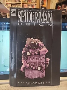 Spider-Man: Reign Hardcover Graphic Novel SELTEN Marvel Andrews schwarzes Cover - Bild 1 von 1