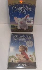 NEW Charlottes Web DVD Exclusive Movie And Book Edition With Slipcover Exclusive - Picture 1 of 16