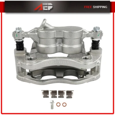 Front Left For 2015-2019 FORD TRANSIT-150 250 350 Brake Caliper w/Bracket - Image 1 of 4