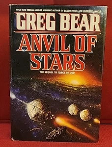 Anvil of Stars The Sequel to Forge of God Greg Bears 1992 1st Printing Hardcover - Foto 1 di 11