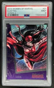 2013 Women Of Marvel Elektra #21 PSA 9 - Picture 1 of 2