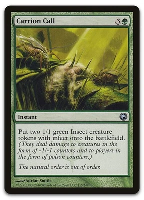 Carrion Call #115 (LP) Scars of Mirrodin SOM Magic MTG - Image 1 of 2