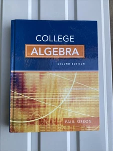 College Algebra 2nd edition Hardcover (Book, Other) - Picture 1 of 11