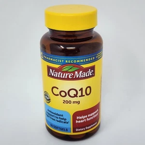 Nature Made CoQ10 200 mg, 40 Softgels Exp 12/2026 - Picture 1 of 6