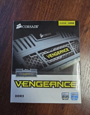CORSAIR Vengeance 16GB (2 x 8GB) 240-Pin PC RAM DDR3 1600 (CMZ16GX3M2A1600C 10) - Image 1 of 2