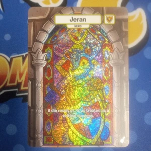 Neopets Battledome TCG Jeran Stained Glass Alternate Art Royal Rare  - Picture 1 of 2