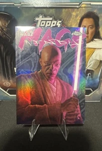 Star Wars Mace Windu 2025 Topps Chrome Galactic Graffiti SSP GG-13 - Picture 1 of 2