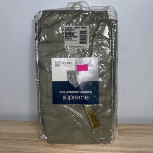 JCPenny Home Collection Surpreme Wasserfall Volant Silver Sage C#732-1010 0042 - Bild 1 von 6