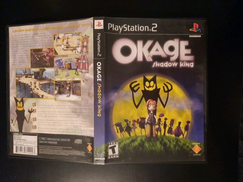 OKAGE SHADOW KING - Solo estuche PlayStation 2 PS2 - Sin manual Sin juego Foto 1 de 1