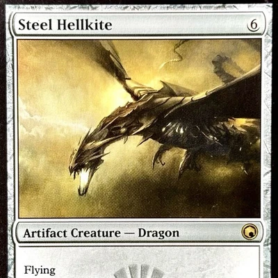 Steel Hellkite - Reg - MTG - Scars of Mirrodin - 205/249 - RARE ~ LP - Image 1 of 4