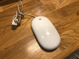 Souris Apple Mighty Mouse A1152 2058 Usb Filaire iMac MacBook mac mini pro air f - Zdjęcie 1 z 2