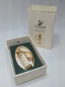 Swarovski Crystal Mini Gold Plated Golf Bag Club Charm, Necklace, Free Standing - Picture 1 of 3