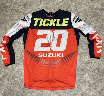 Kit Sizuki Firmado Broc Tickle #20 AMA MOTOCROSS/SUPERCROSS  Foto 1 de 4